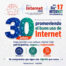 Cartel oficial del Día de Internet 2026 bajo el lema Sostenibilidad en la Era Digital, detallando los criterios ESG ambientales, sociales y de gobernanza.